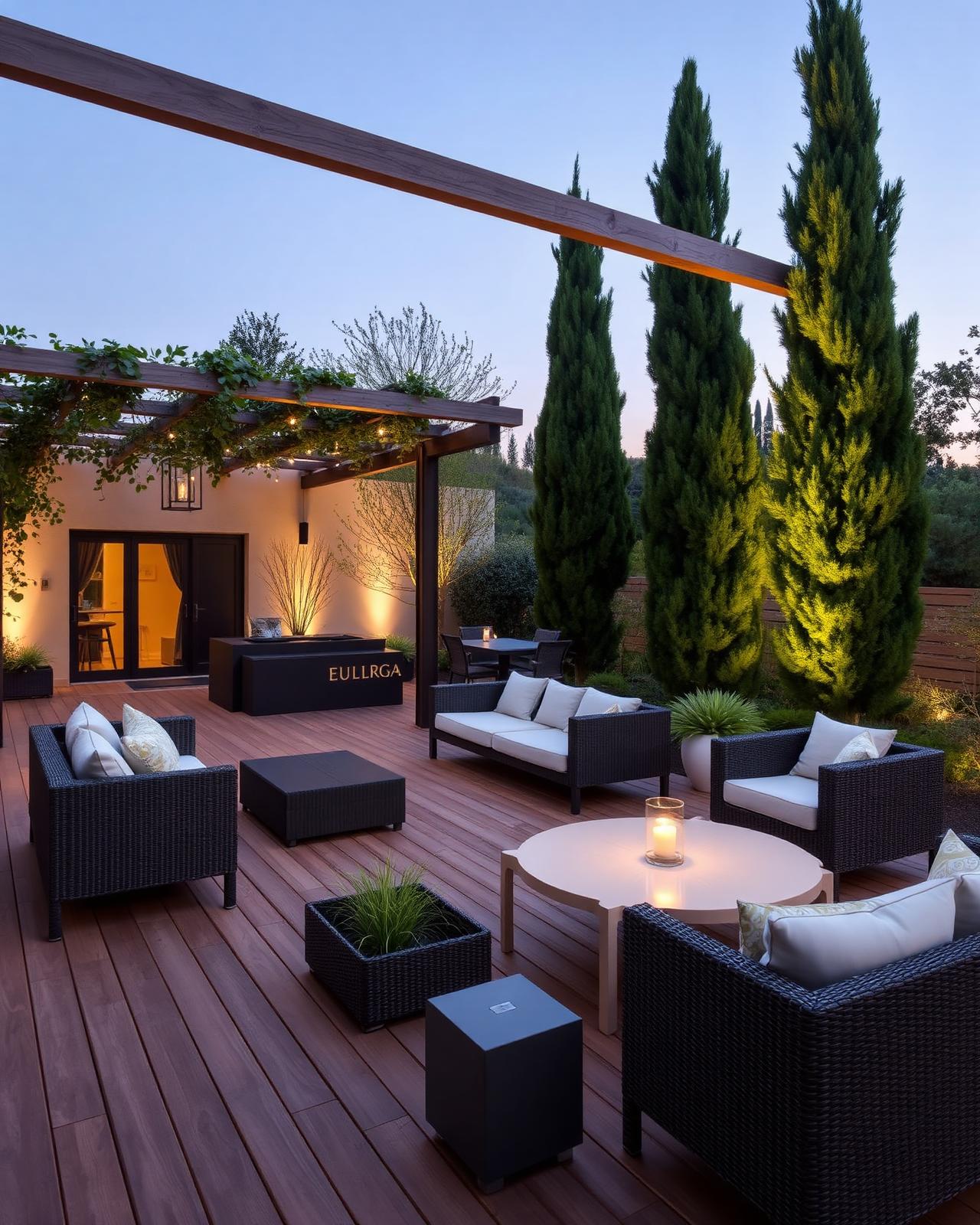 Pergola & salon d'été