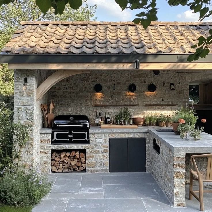 Coin grillade & salon d'été